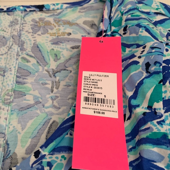 NWT Long Sleeve Lilly Pulitzer Dress - Picture 2 of 2